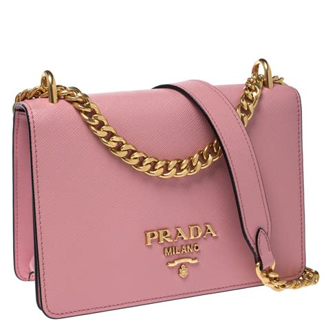 dark pink prada bag